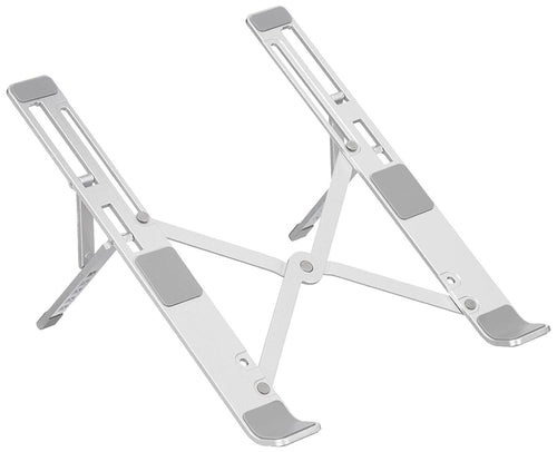 Portable Foldable Laptop Stand Silver